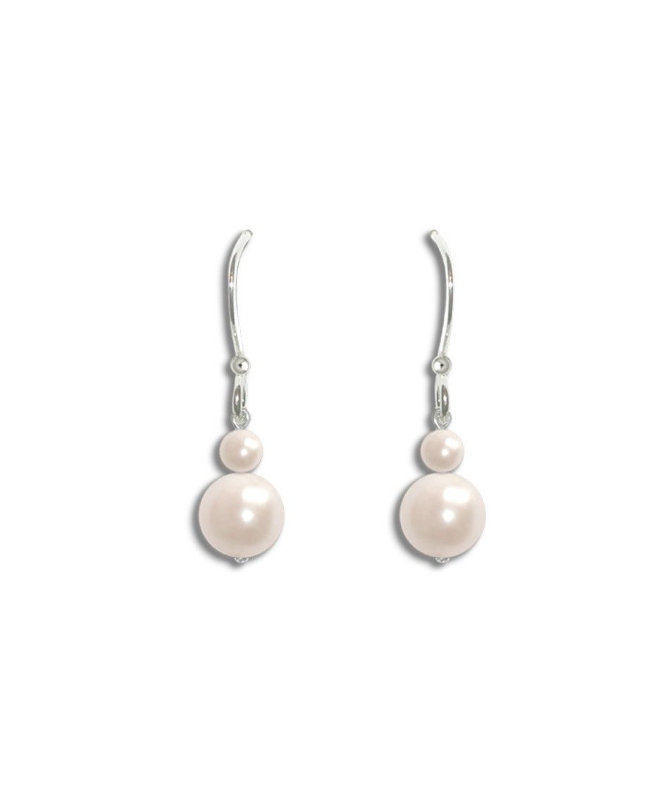 Angel Pearl Wedding Earrings £28