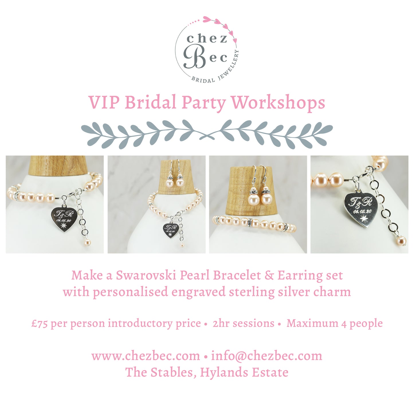 VIP Bridal Jewellery Making Experience